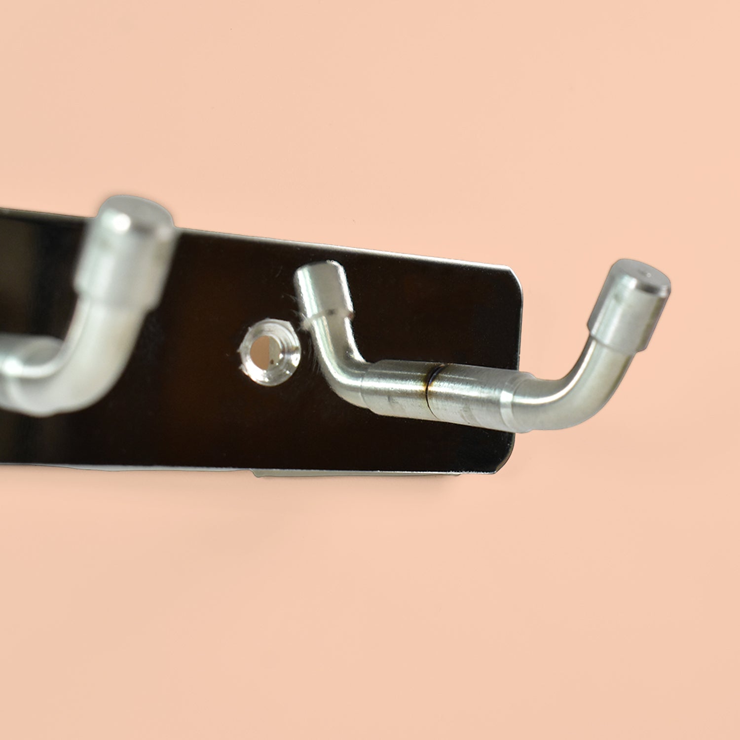 Stainless Steel Wall Mounted Coat 4 Hook Rack (20x3 / 1 Pc) Stainless Steel Wall Mounted Coat 4 Hook Rack (20x3 / 1 Pc)